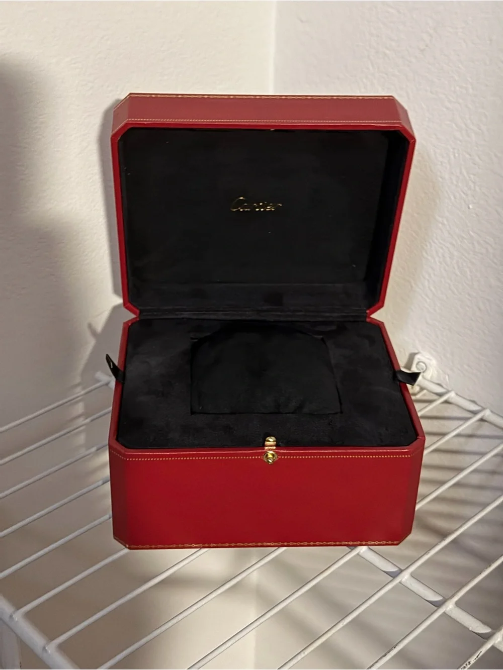 Cartier Red Inner and Outer Box for watches